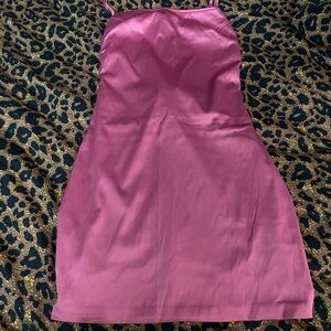 Oh Polly pink mini dress